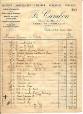 Cadillac garonne invoices d'occasion  Expédié en Belgium