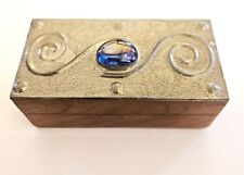 Pewter lidded box for sale  HALSTEAD