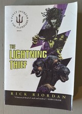 THE LIGHTNING THIEF Percy Jackson and Olympian Rick Riordan 1st Scholastic PB comprar usado  Enviando para Brazil