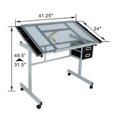 Rolling drafting table d'occasion  Expédié en Belgium