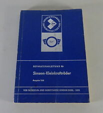 Reparaturanleitung simson schw gebraucht kaufen  Jever
