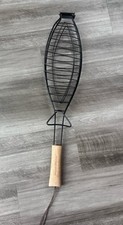 Cesta grelha de peixe Williams Sonoma aço carbono antiaderente comprar usado  Enviando para Brazil