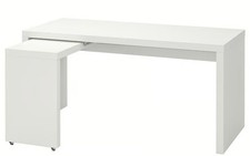 Malm schreibtisch ausziehplatt gebraucht kaufen  Wiesbaden