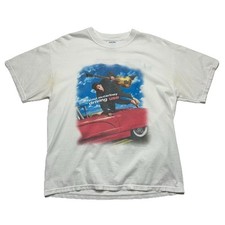 Camiseta Paul McCartney Driving USA Tour branca 2002 Thunderbird M&O tamanho G comprar usado  Enviando para Brazil