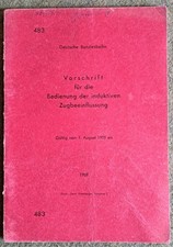 Deutsche bundesbahn vorschrift gebraucht kaufen  Tarp