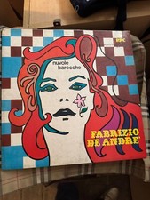 Vinile fabrizio andré usato  Bologna