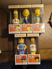 Usado, 2005 The Simpsons Funko Wobblers Bobblehead conjunto de bonecas na caixa APU DUFFMAN comprar usado  Enviando para Brazil