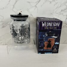 Wednesday biscuit jar for sale  BASILDON