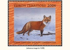 D2K Canadá (Yukon) 2004 $6 Habitat (raposa vermelha) comprar usado  Enviando para Brazil