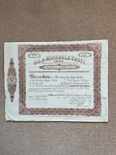 Oil minerals trust for sale  DOVER