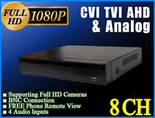 Telefone 1080P Full HD 8CH XVR DVR H265 P2P aplicativo gratuito AHD CVI TVI analógico, usado comprar usado  Enviando para Brazil