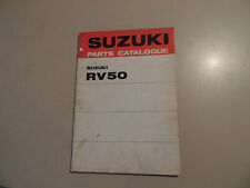 Parts catalog suzuki d'occasion  Expédié en Belgium