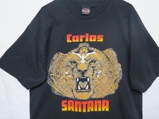 Camiseta masculina vintage Carlos Santana 2000 Tour com Everlast on Harley tamanho XL rara comprar usado  Enviando para Brazil