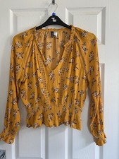 Mustard yellow floral for sale  NUNEATON