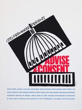 Advise consent c1962 for sale  UK