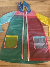 Kids multicoloured raincoat for sale  WELLINGBOROUGH
