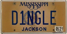Vanity dingle license for sale  USA