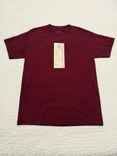 Camiseta ASSC FW20 recibos de leitura 'Maroon' - Masculina | Tamanho: P | Marrom comprar usado  Enviando para Brazil