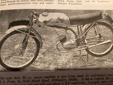 H.l. fruin 50cc for sale  BRIGHTON