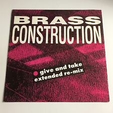 Brass Construction - Give And Take  12" Single Vinyl Record - 12CL 377 EX/VG+ comprar usado  Enviando para Brazil