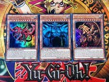Cartões de Deus Egípcio YUGIOH Legal** Obelisco Slifer Ra LDK2 ULTRA HOLO Conjunto Limitado comprar usado  Enviando para Brazil
