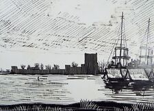 Etching scraperboard fishing for sale  WIRRAL