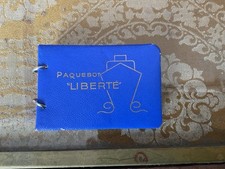 Paquebot liberté carnet d'occasion  Bellerive-sur-Allier