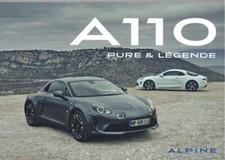 Catalogue brochure alpine d'occasion  Saône