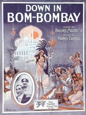 Partituras de música Down In Bom Bombay Richards Bessie Kyle Harry Carroll Índia 1915 comprar usado  Enviando para Brazil