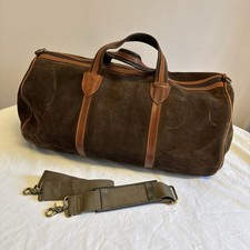 Brown suede leather for sale  READING