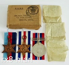 Ww2 medal trio for sale  UK