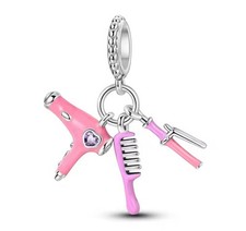 Hairdressers pink pendant for sale  SWANSEA