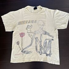 Camiseta Incesticida Vintage Nirvana, 1993 Etiqueta Gigante Original Ponto Único Grande comprar usado  Enviando para Brazil