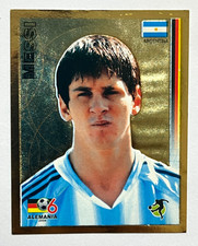 2006 Navarrete Alemanha Copa do Mundo FIFA #134 LIONEL MESSI Argentina Adesivo FOLHA, usado comprar usado  Enviando para Brazil