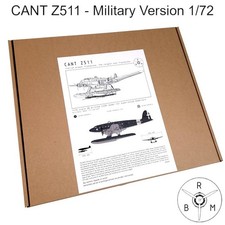 CANT Z511  Idrovolante Bimotore Military sc 1/72 3D Model by Rare Bird Models na sprzedaż  Wysyłka do Poland