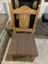 Wooden curved chairs for sale  CHESHAM