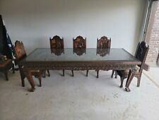 Hand carved antique for sale  Fort Worth