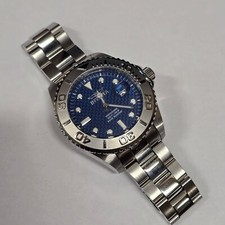 Usado, Invicta 15176 Pro Diver relógio de quartzo mostrador azul aço inoxidável 47 mm INBD5 comprar usado  Enviando para Brazil