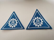 Thw abzeichen patch gebraucht kaufen  Hof