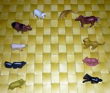 Kunststofftiere zootiere tierf gebraucht kaufen  Bad Friedrichshall