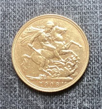 1908 gold full for sale  TAUNTON