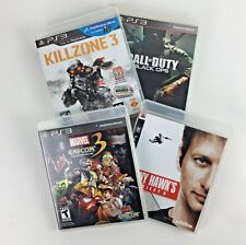 Lote 4 Videojuegos PS3 Marvel Capcom Tony Hawk’s Killzone Call of Duty Black Ops segunda mano  Embacar hacia Argentina