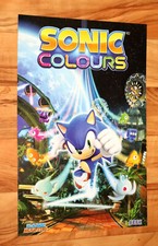 Sonic Colors / Pokémon Ranger Guardian Signs pôster raro Wii Nintendo DS Sega, usado comprar usado  Enviando para Brazil