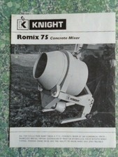 Knight romix tractor for sale  RUSHDEN