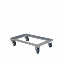 Wózek transportowy Aluminiowy, 420 x 618 mm, ø 80 TPE na sprzedaż  PL