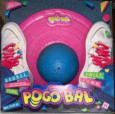Antigo Hasbro Pogo Bal Pogo Ball 1980's Fad Craze Rosa Azul Caixa Idades 8+ 1987 BRS comprar usado  Enviando para Brazil