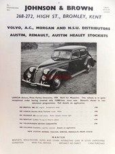 1962 car print for sale  SIDCUP