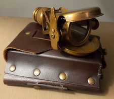Antique brass monocular for sale  Woodbury
