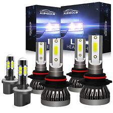 Combo LED faro+luz antiniebla para Chevy Tahoe 2001 2002 2003 2004 2005 2006 comprar usado  Enviando para Brazil