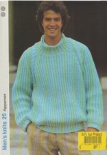 Men knitting pattern.men for sale  ANDOVER